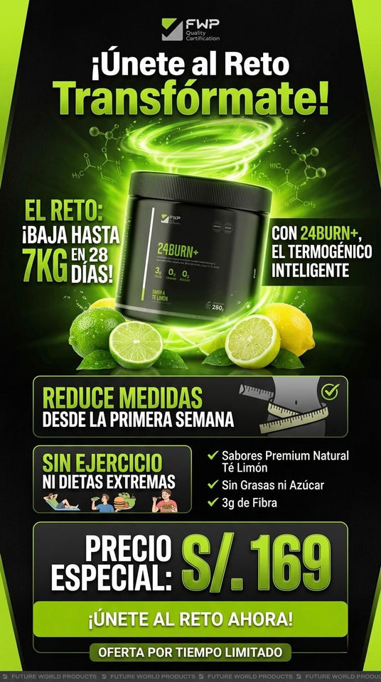 QUEMADOR DE GRASA 24BURN+