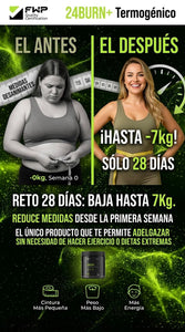 QUEMADOR DE GRASA 24BURN+