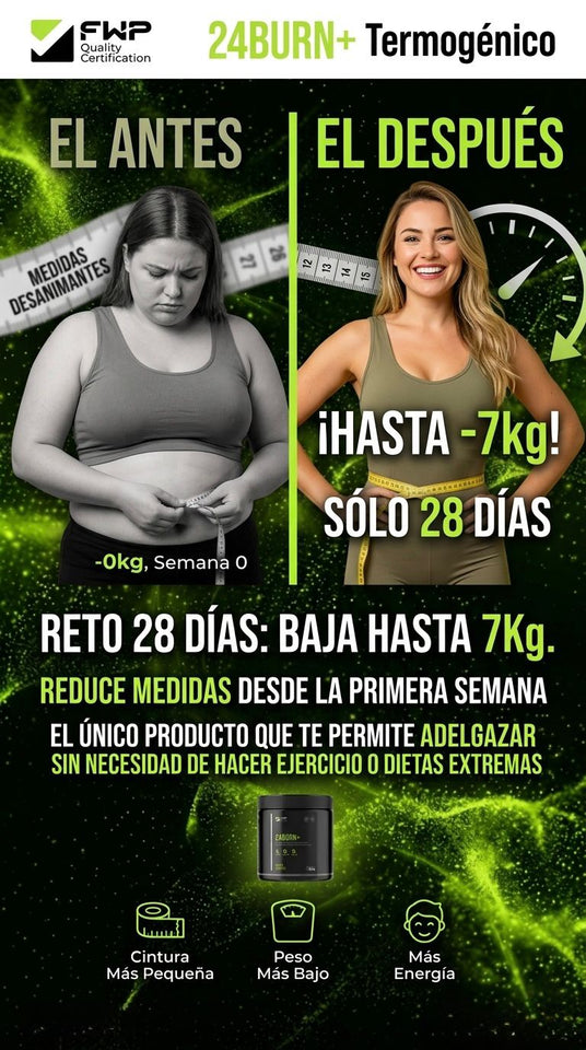 QUEMADOR DE GRASA 24BURN+